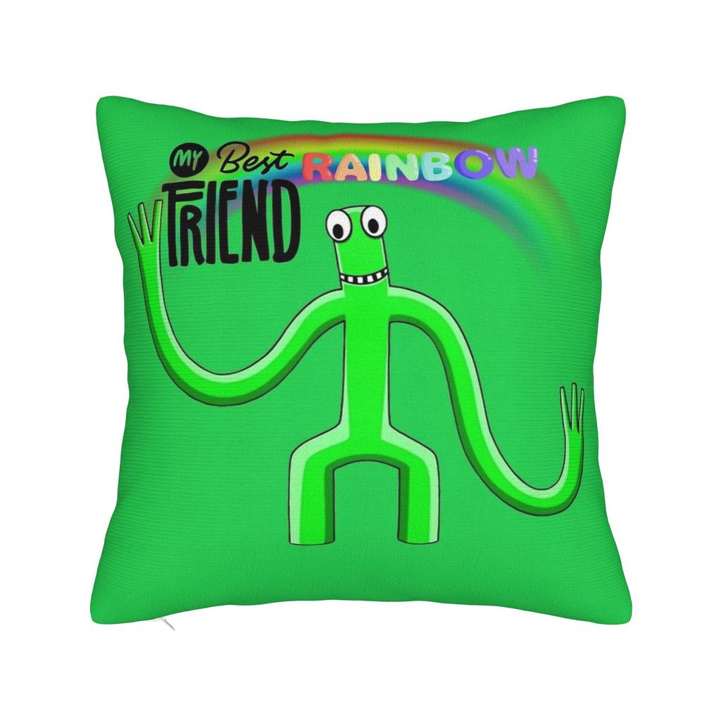 Rainbowes Friend Pillowcases Merchandise Printing Cushion Cover Throw Pillow Cover Chair Decorations Square Multi Size