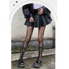 Women Japanese Ballet Sheer Mesh Pantyhose Stockings Crisscross Pattern Cute Ribbon Bowknot Fishnet Tights Leggings