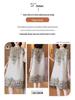 2025 Stylish Retro Cheongsam Dress - Loose Waist, Mid-Length Skirt for Middle-Aged Women