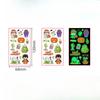 10pcs Halloween Night Light Tattoo Stickers for Kids