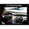 4,3 Zoll 1080P HD Doppelobjektiv 170 Rückspiegel Auto DVR Kamera Recorder Erweiterte Rückfahrkamera