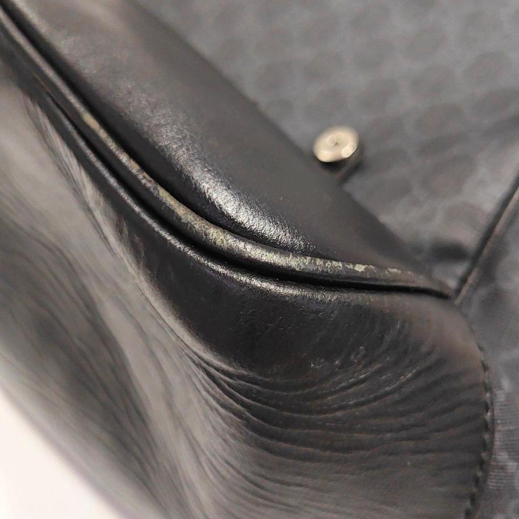 [Pre-Owned] Gucci Medium Backpack With Interlocking G 'Black' - Good #15WCIVK