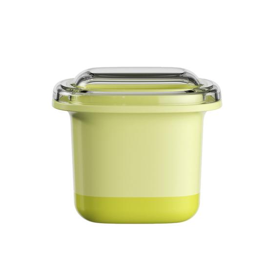 Silicone Ice Cube Mold with Lid Reusable Ice Ball Maker Large Flexible Ice