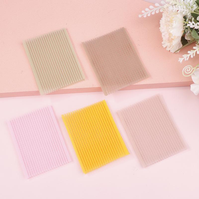 10Pcs Novel Front Hair Fringe  Stabilizer Makeup Sticker Pad Patch Pastel Clip Bangs Magic Tape Fringe Girls Gifts