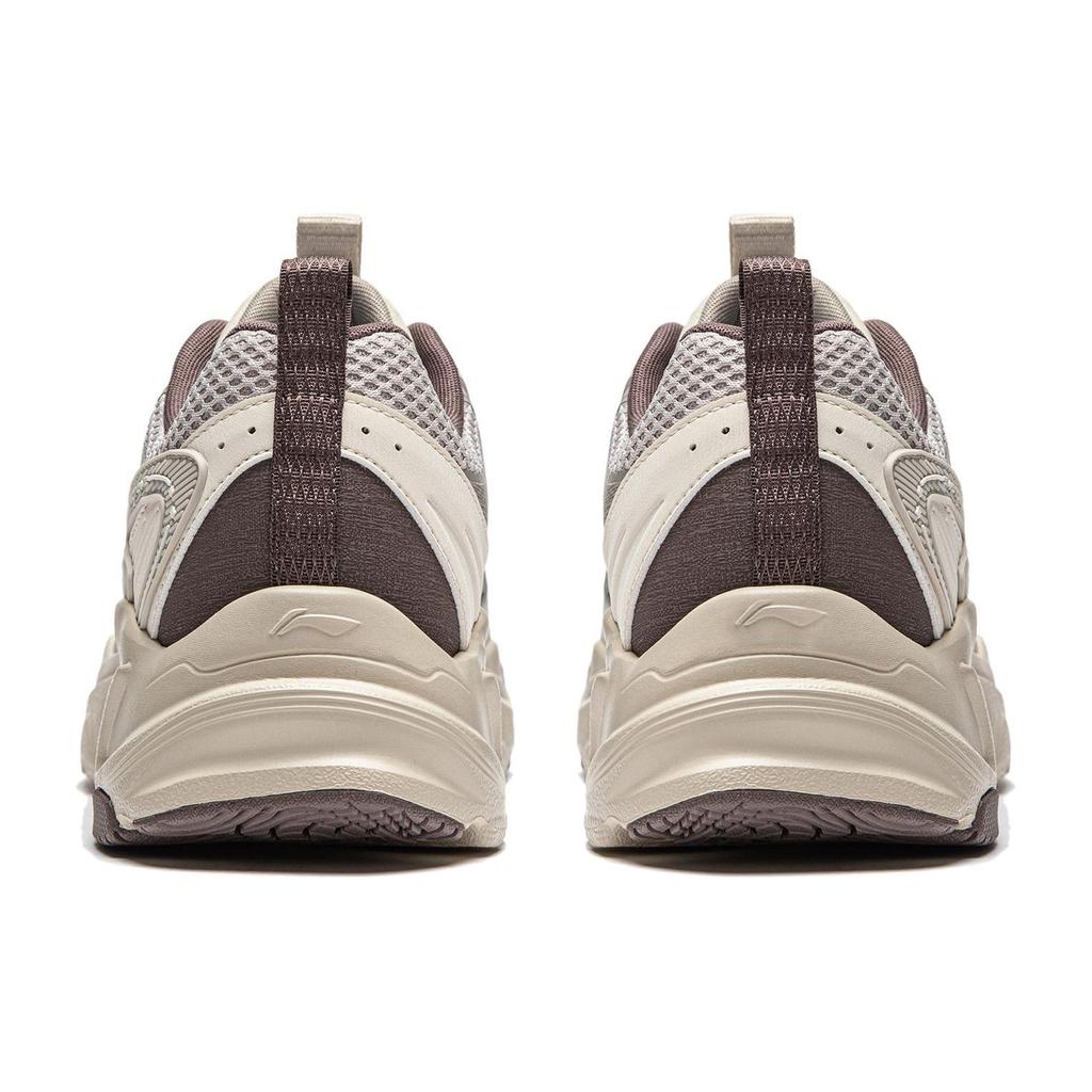 Li Ning Meteor Cushioning Slip Resistant Abrasion Resistant Support Low top Casual Shoes Men's Gray AGCU121-1