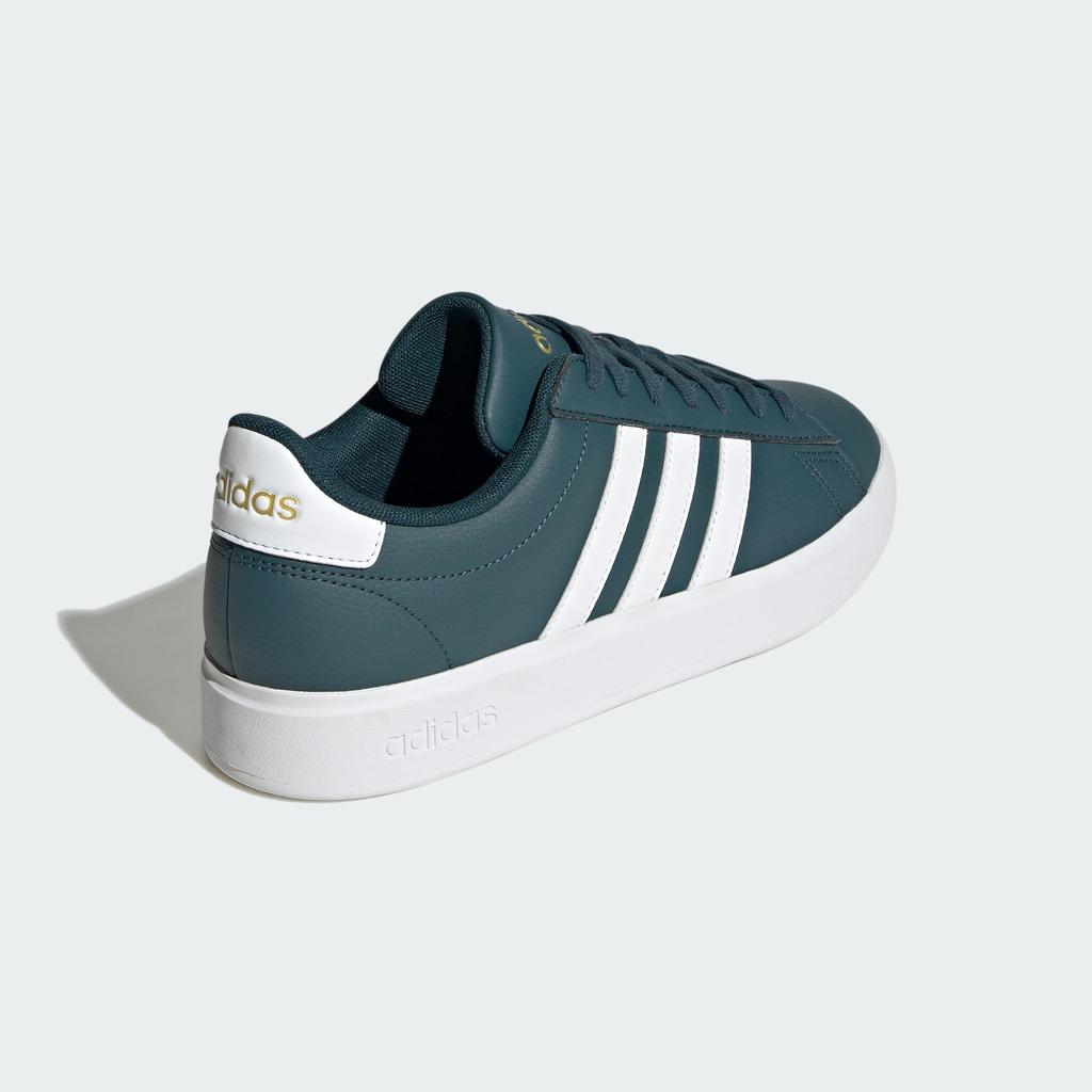 Adidas Grand Court LIT87 Arctic Metallic Size cm 2.0 Women's Sneakers, Night/Footwear White/Gold (IF2840), 23.0