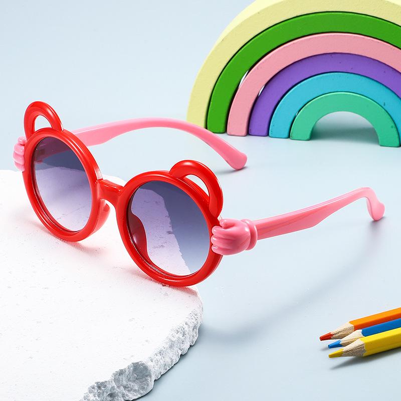Adorable Children's Sunglasses - Fashionable Small Hand Sunglasses for Boys & Girls