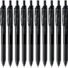 Gelový inkoust pro kuličkové pero Pentel Energel S Black Shaft Black 10 kusů 0,5 mm BLN125-A