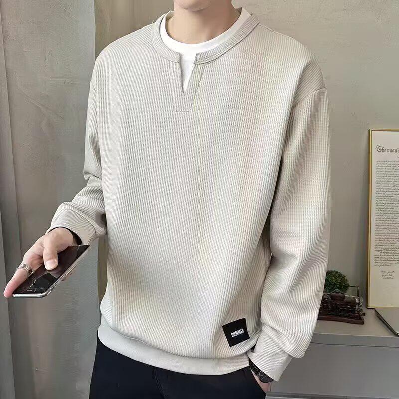 

Men s Trendy Loose Two-Piece Korean Style Hoodie XL хакі