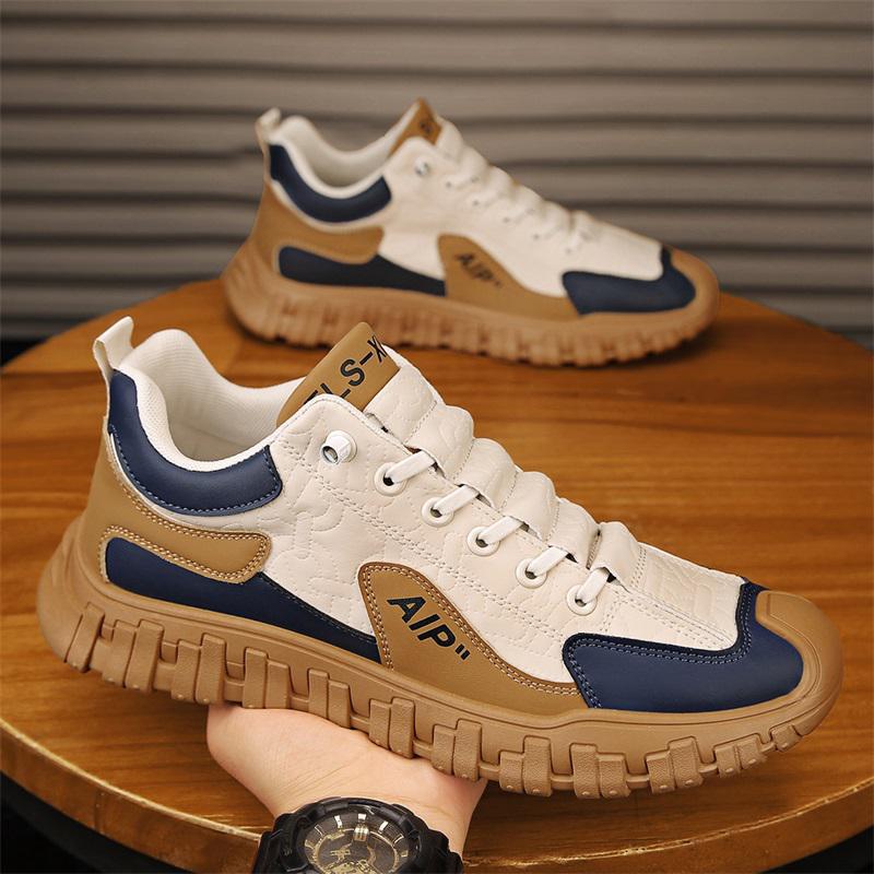 

Summer new men s shoes leather trendy shoes casual shoes men s fashion sports shoes casual men s leather shoes tooling shoes 44