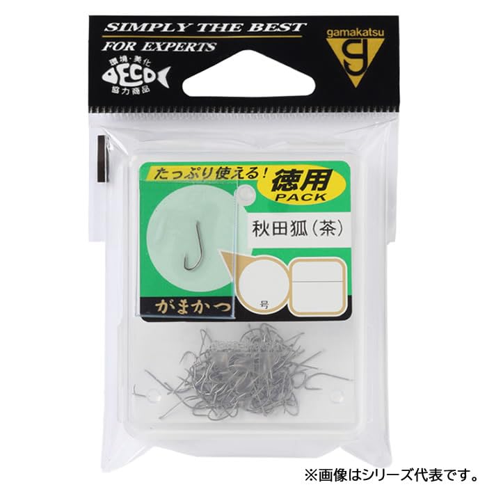 Gamakatsu Single Hook The Box Akita Fox No. 7 106 No. 7 (106 pieces)