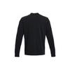 Under Armour Rival Fleece Logo Print Crew Sweatshirt Men Tops Black 1361561-002