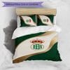 Set Lenzuola Stampato Calcio Real Betis 3 Pezzi, Comodo Set Copripiumino per Camera da Letto Amico della Pelle