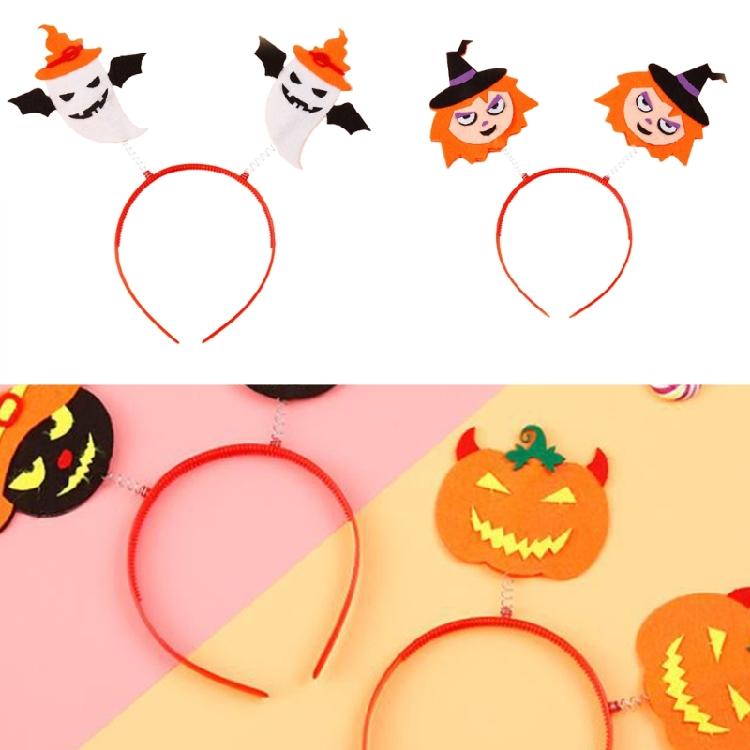 Halloween Headband Day of the Death Hairband Handmade Kits Party Gathering Toy
