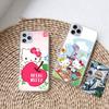 KT62 Cute Hello Kitty Case for Samsung A04 A14 A23 A34 A54 M23 M33 M52 M53 Realme 10 9 C30S C35 C55 VIVO Y02S Y21 Y33S Y51 X80 Pro Clear Cover