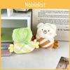 Soft Candy Animal Cartoon Plush Toy Rabbit Keychain Backpack Decoration Pendant