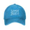 Custom Fashion Cotton Black Heavy Metal Band Napalm Death Grindcore Baseball Cap for Unisex Women Adjustable Adult Dad Hat Spring
