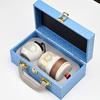 Tea set, Dehua Guyun ceramics, a complete set of high-end light luxury teapot, tea cup gift box, gift accompaniment