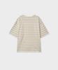 Baniswimeonteu Stripe Overfit Tee_Ivory