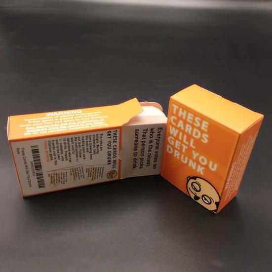 100 Sheets Get You Drunk Cards Fun Adult Drinking Board Game Party Supplies