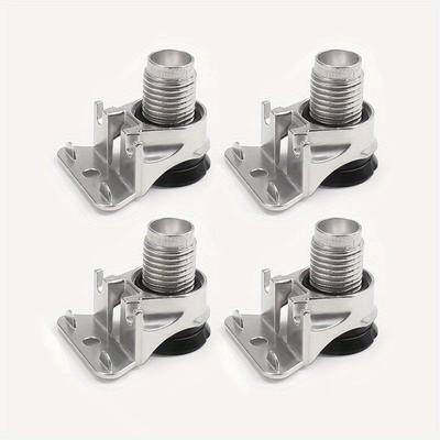 4Pcs Furniture Levelers Table Feet Heavy Duty Adjustable Furniture Cushion Foot for Table, Wardrobe, TV Cabinet Load 175KG