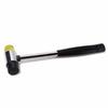 Hammers & Mallets Rubber Hammer With Double Plastic Head Silver And Black