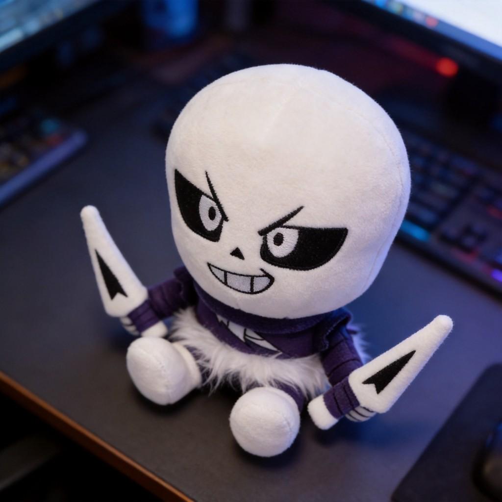 Undertale Cross Plush Toy With Soft Short Plush For Collectors And Kids
