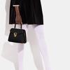 New COACH Cow Leather Handbag, Shoulder Bag, Crossbody Bag Medium Size Women's Black CH723-B4BK