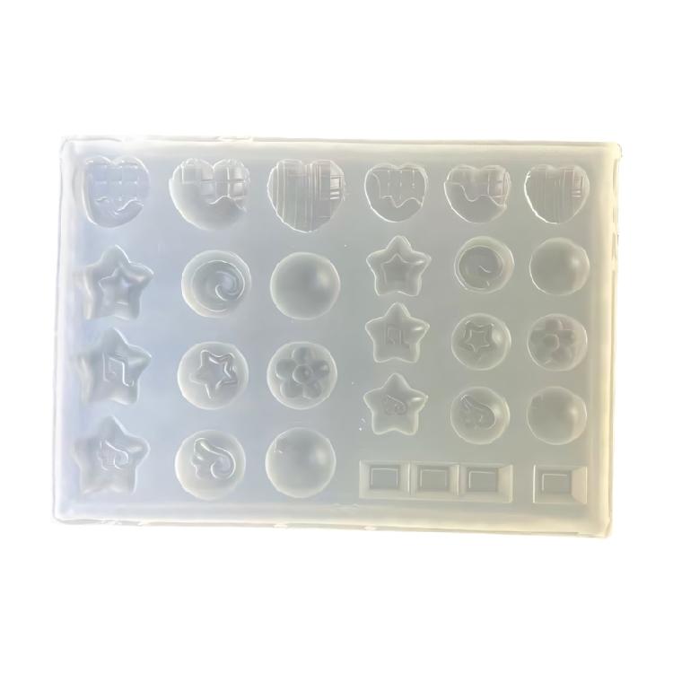 Easy To Clean Flexible Silicone Sphere Mold Baking Decoration Molds For Unique Resin Keychains And Ornaments