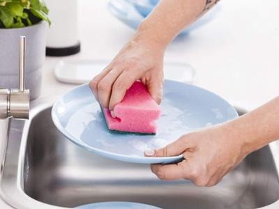 YORK Non-Abrasive Cleaning Scouring Heavy Duty Scrub Sponge for Kitchen Scratch Proof Utensil Scrubber Pads Pots, Pans, Dishes, Bathroom & Non-St