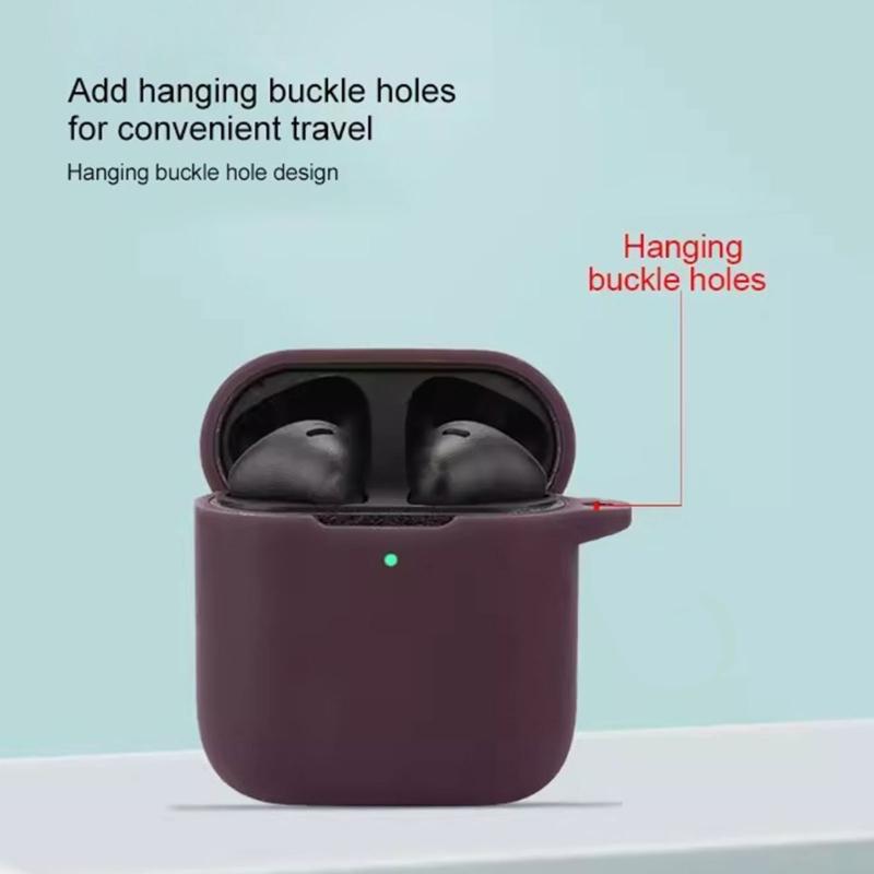 Silicone Earphone Cover Silicone Earbud Protector Elegant Silicone Case Earphone Storage Case for Pocket Earbud