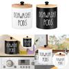 Laundry Pods Container Dustproof Sturdy Kitchen Decor with Lid Versatile Portable Holder Organization for Wash Room Home Desktop