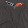 Chevrolet Unisex Adult The Vette Medallion Long-Sleeved T-Shirt