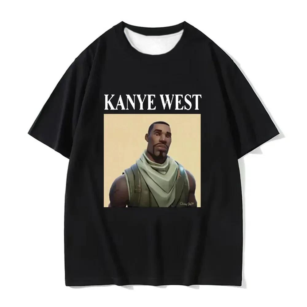 Funny Kanye West Meme T-Shirt Men's Vintage Fashion Hip Hop Rap Style Tshirt Men Women Short Sleeve T Shirt Streetwear