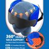 Durable And Safe 3D Contoured Travel Pillow 100% Blackout Zero Eye Pressure Sleeping Mask Soft Adjustable Travel Accessories Airplane