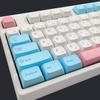 137 Keys Keycap PBT DA  Milk Cover Japanese Dye-sub Personalized Mechanical Keycaps For 61/63/64/68/75/84/87/98/104/108