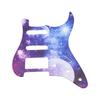 GSSS61 Guitar Pickguard Replacement PVC Scratch Protection Guard Plate for Electric Guitars
