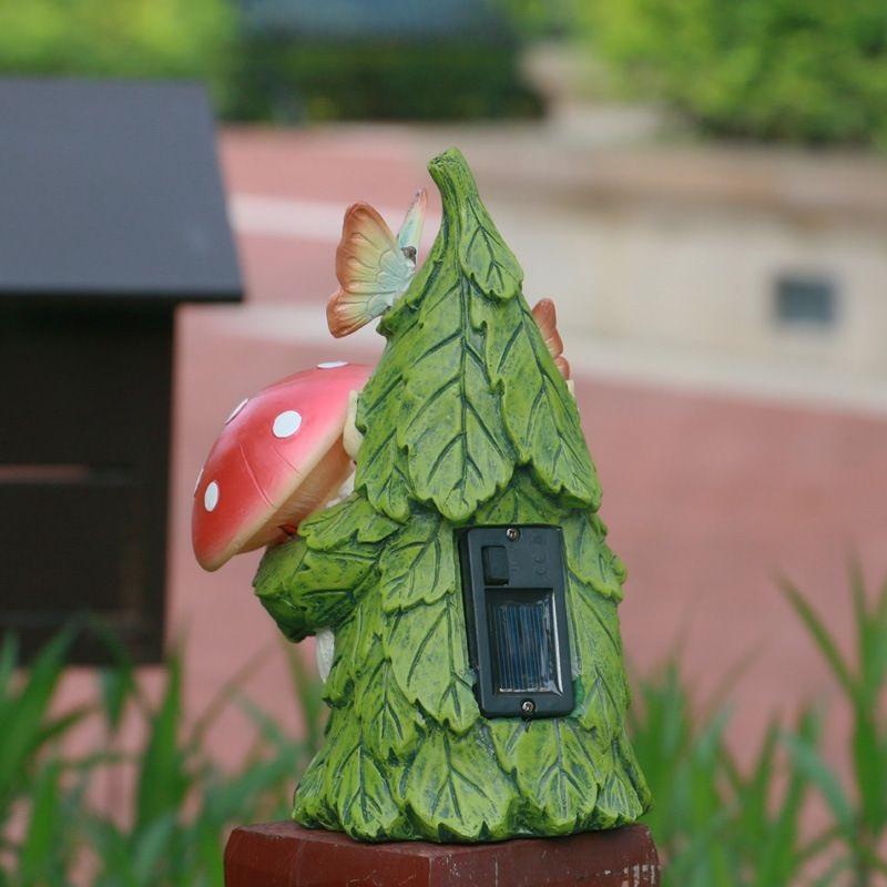 Outdoor Elf Solar Night Light Garden Ornaments Garden Gardening Garden Landscape Layout Living Room Balcony Creative Decoration