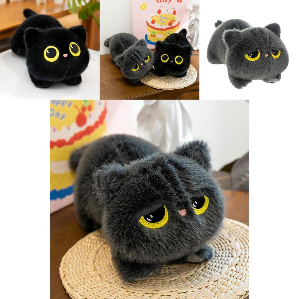 Plush Cat Toy With Pp Cotton Filling For Kids Bedroom Decor