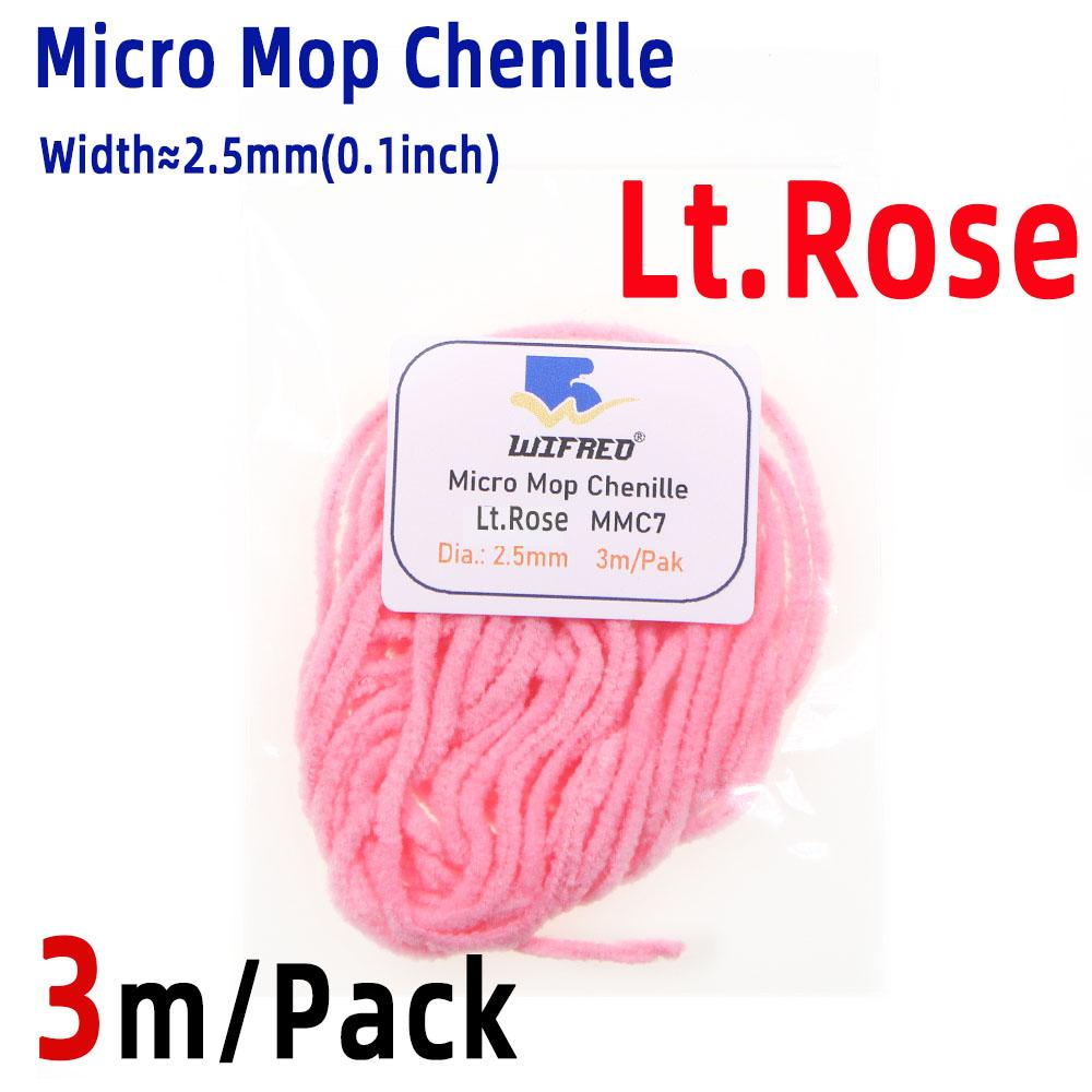 

3м/Упаковка Мікро Моп Синель Матеріал для В язання Мушок Вулі Баггер Стрімер Морська Каддіс Німфа Моп Мушки Форель Краппі Джиг Приманка