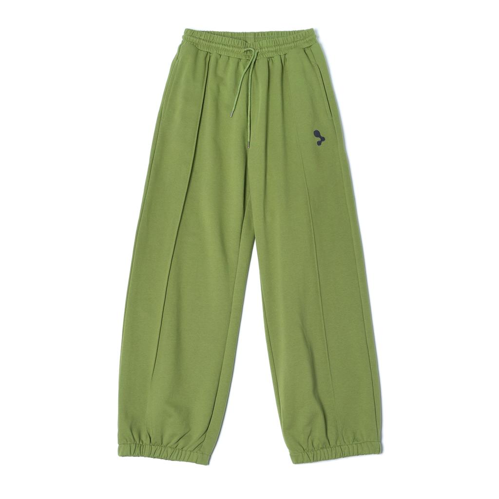 Pyucheolaeb Wide Sweat Pants - Lime