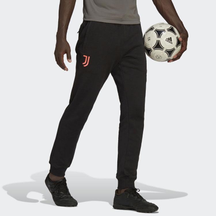 Adidas Pantaloni de fotbal Juventus LNY Logo Tigru Brodat Bărbați Partea de Jos Negru H67140