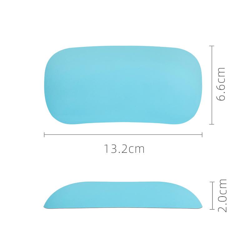 Odorless Silicone Wrist Rest Mouse Pad - Hand Protection & Comfort for Office Use