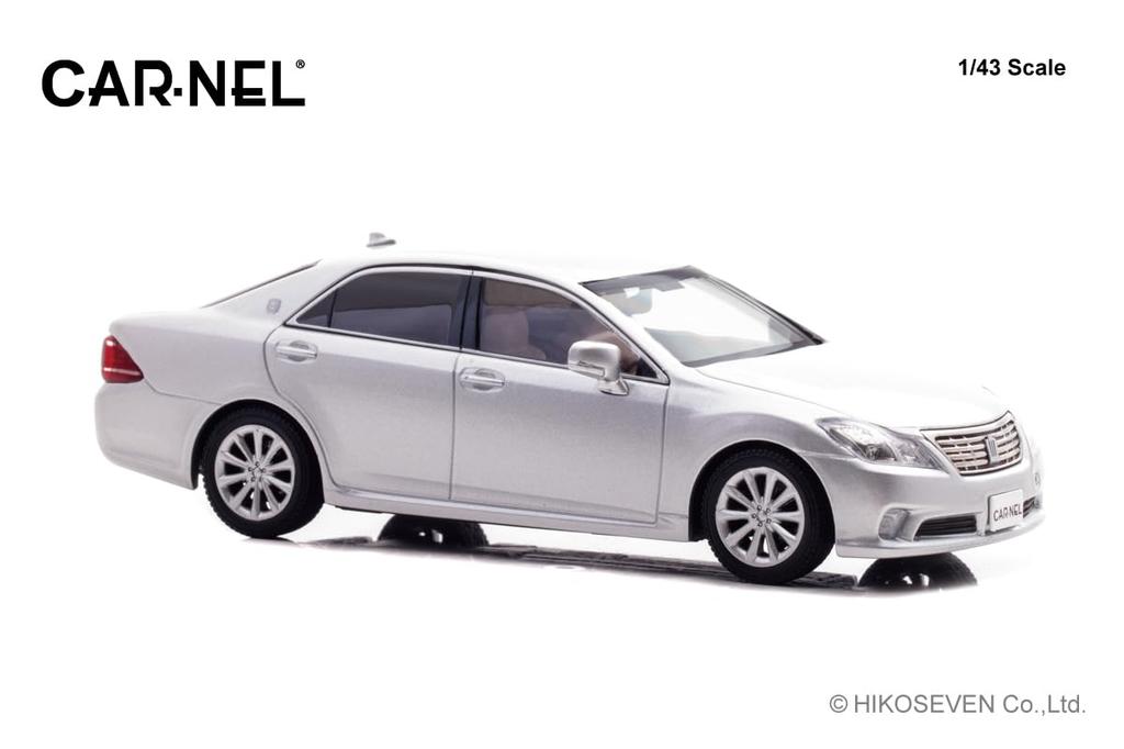 Hiko Seven Toyota Crown Royal Saloon G 2010 Silver Metallic Finished Model CN431009 (RAI'S) 1/43 (GRS202)