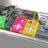 Pvc Cute Luggage Tags Travel Creative Suitcase Tags Women Fashion Style Silicone Portable Travel Label Id Address Holder