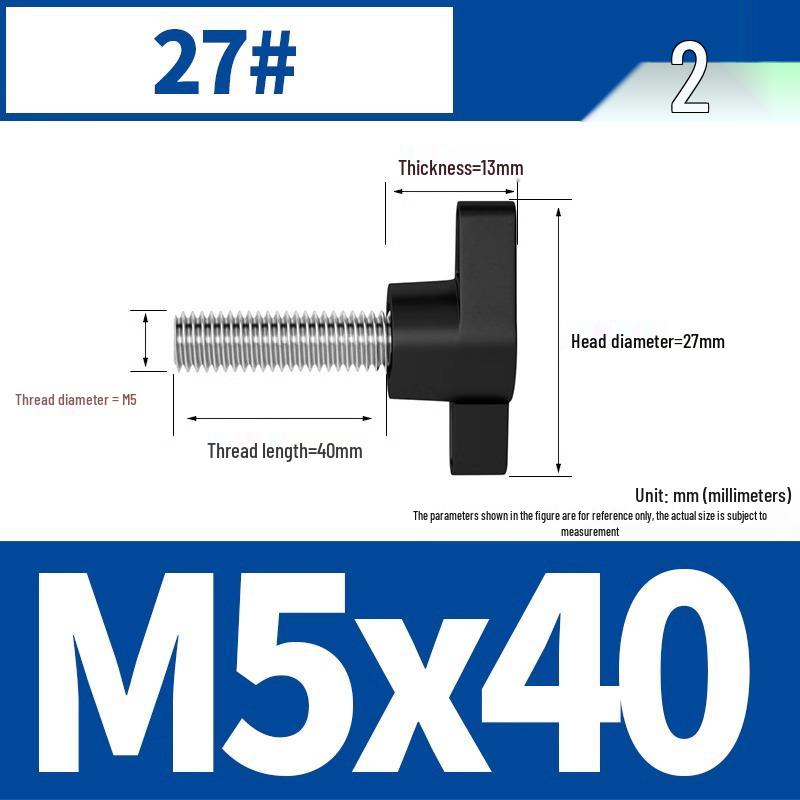 Stainless Steel Z-Type T-Handle Slotted Screw with Plastic Head (M4/M5/M6/M8)