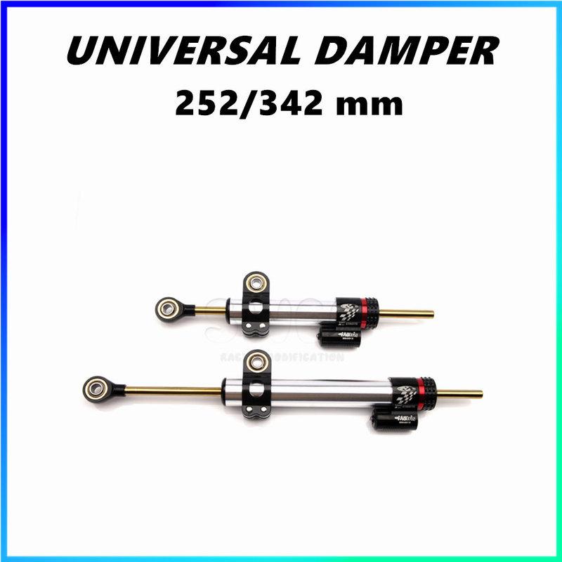 Motorcycle Steering Damper Stabilizer Bracket Steering Universal Damper Stabilizer for MT10 MT 10 MT 07 MT07 MT09 252mm 342mm