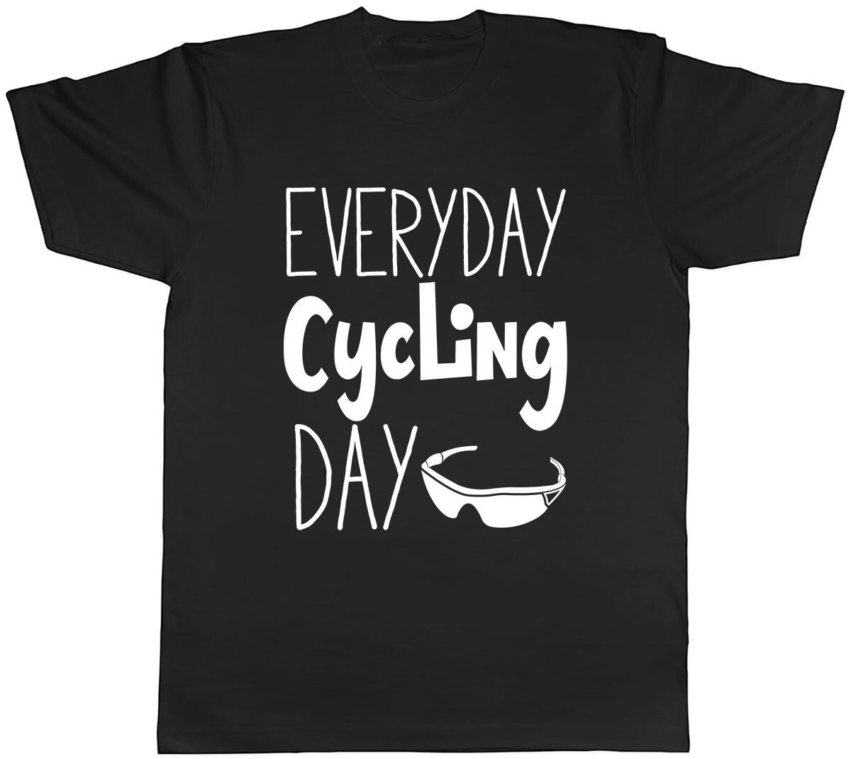 Everyday Cycling Day Mens Unisex T-Shirt Tee XL