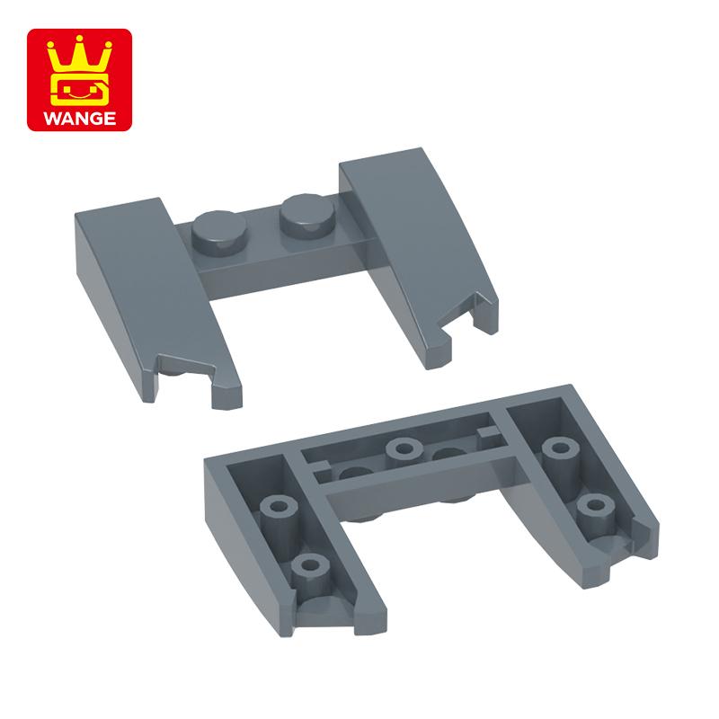 Non-Toxic 70Pcs/Lot No11291 3X4 Auto Wedge Block Moc Color Accessories Compatible With Brick Diy Children'S Toy Assembly Parts