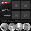 Home & Living Kitchen Holder Seamless Adhesive Hook Wall Rack Storage Hanger Traceless Hooks